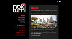 Desktop Screenshot of nokturnlevents.com